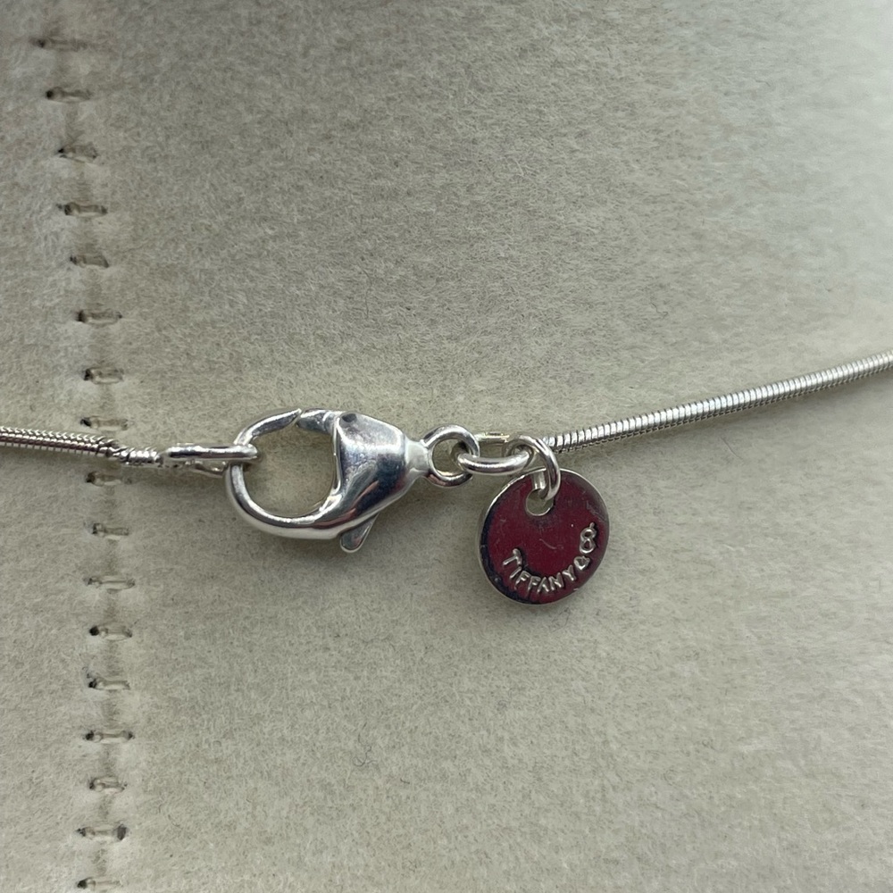 💍#13 Tiffany & Co Sterling Silver Heart Necklace - Picture 5 of 9